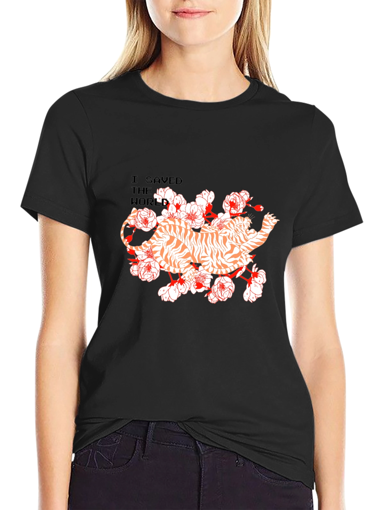 I Saved the World Graphic Tee
