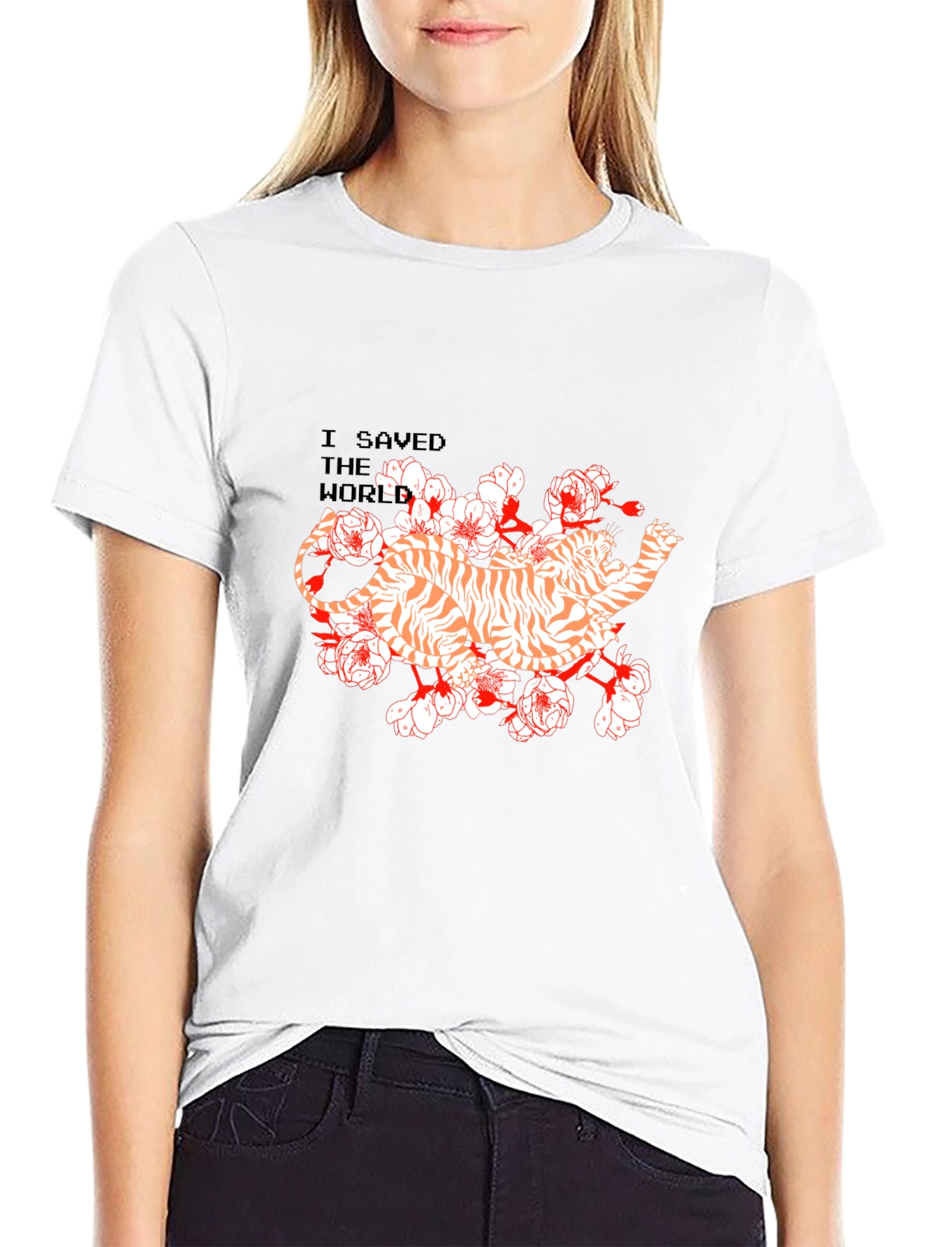 I Saved the World Graphic Tee