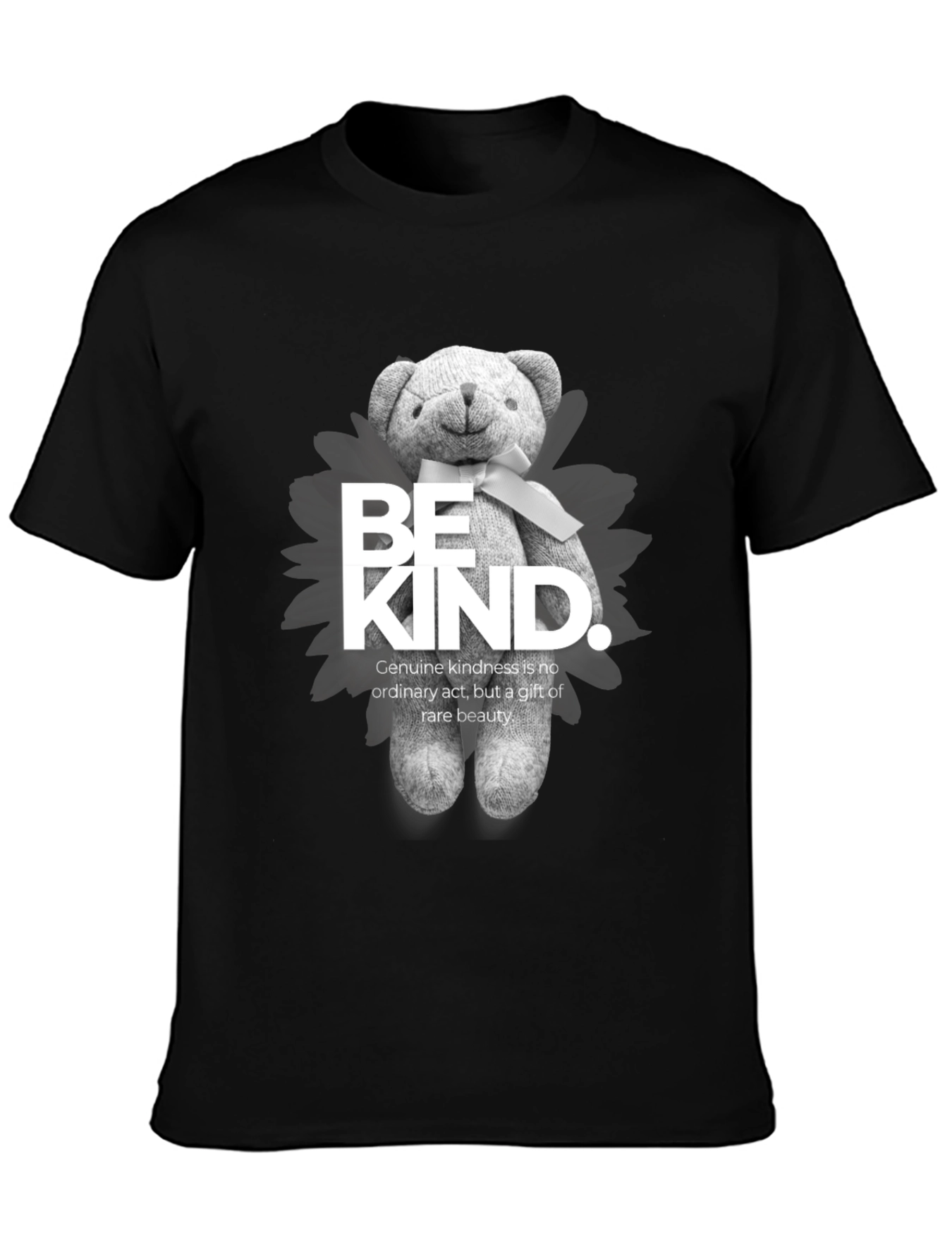 Be Kind Teddy Bear Graphic Tee - Soft & Stylish