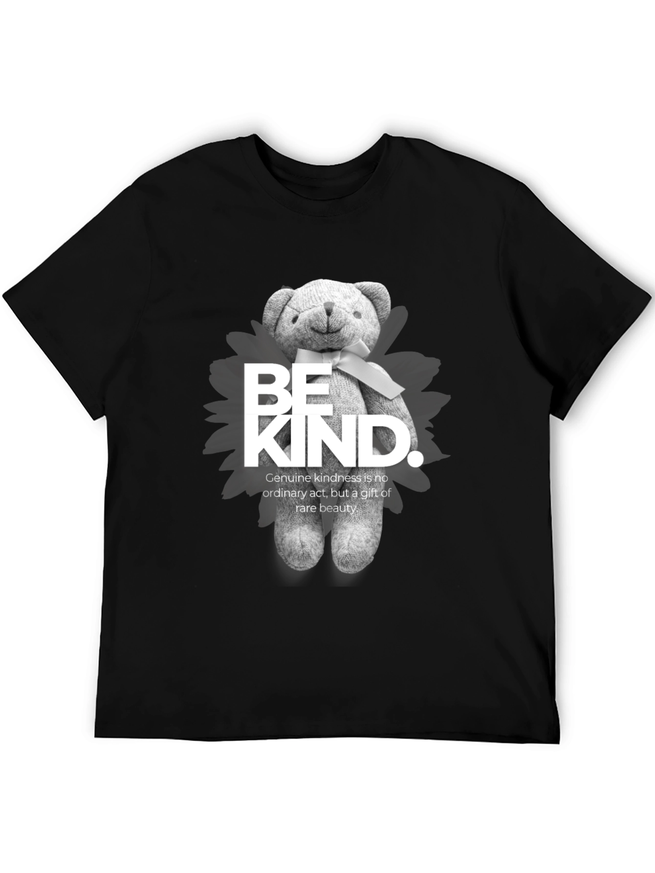 Be Kind Teddy Bear Graphic Tee - Soft & Stylish
