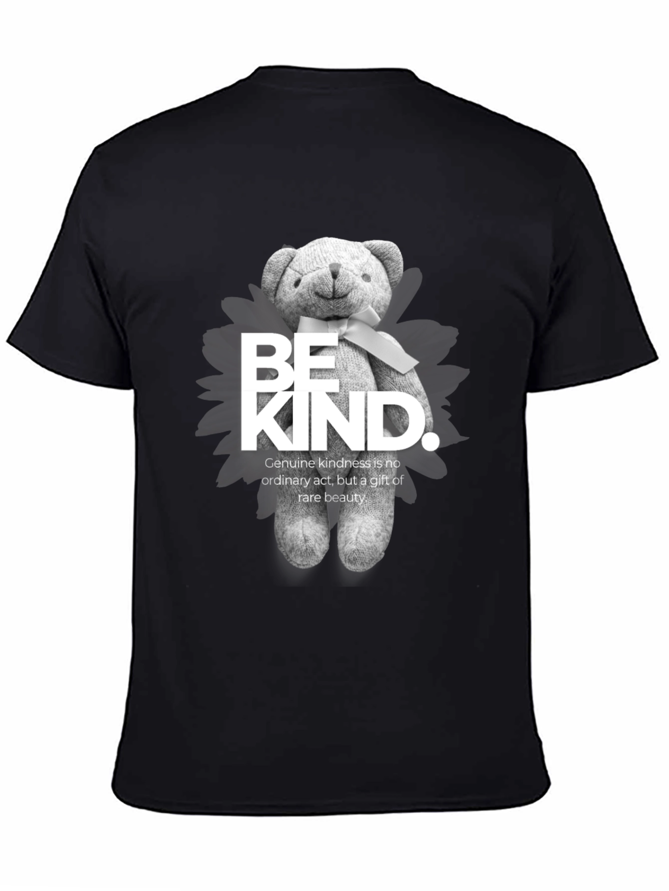Be Kind Teddy Bear Graphic Tee - Soft & Stylish