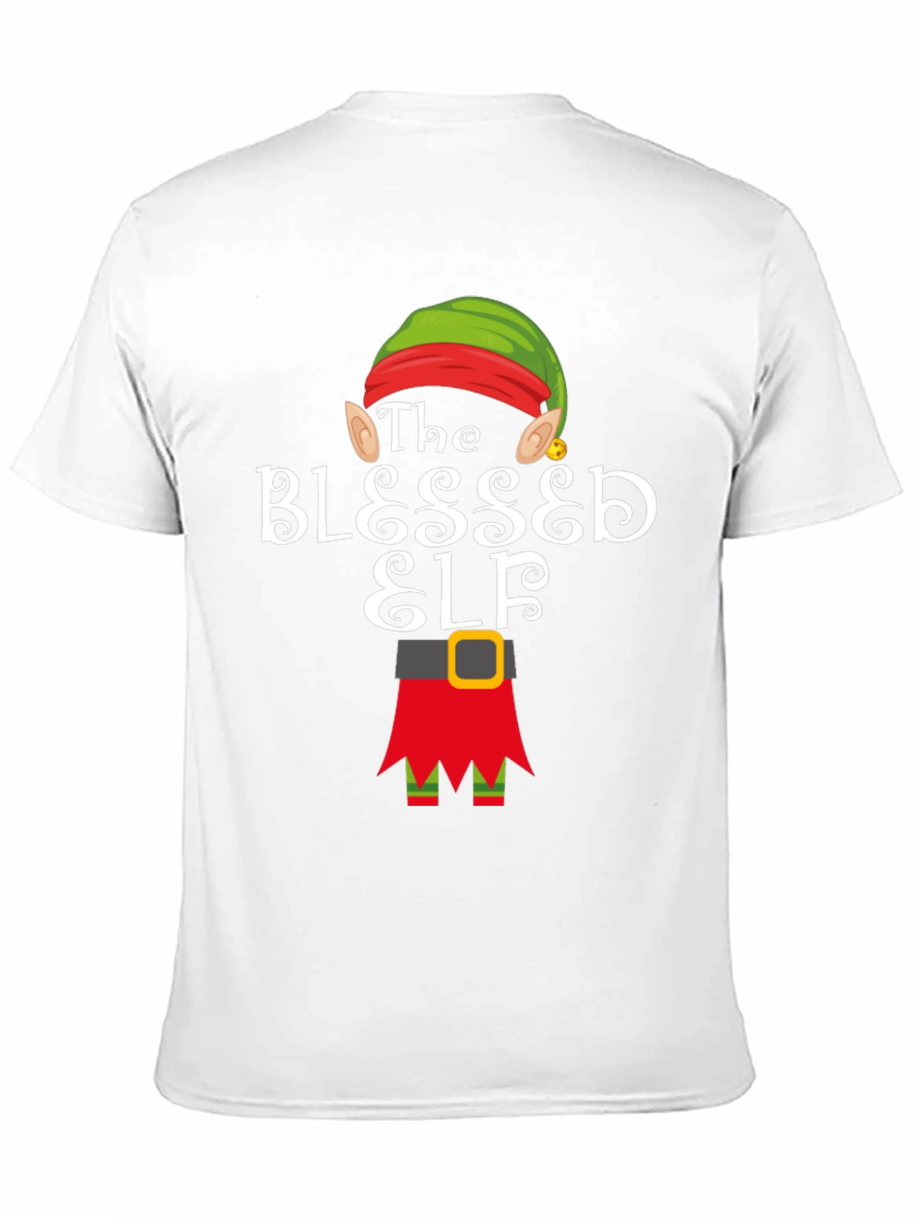 Blessed Elf T-Shirt - Holiday Festive Apparel