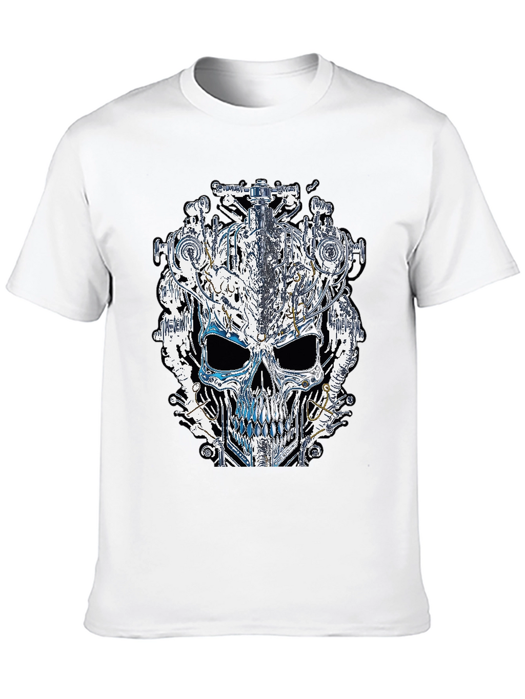 Steampunk Skull Graphic Tee