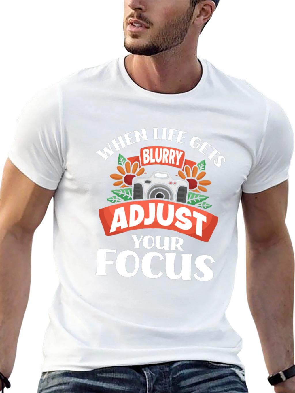 Adjust Your Focus Graphic T-Shirt