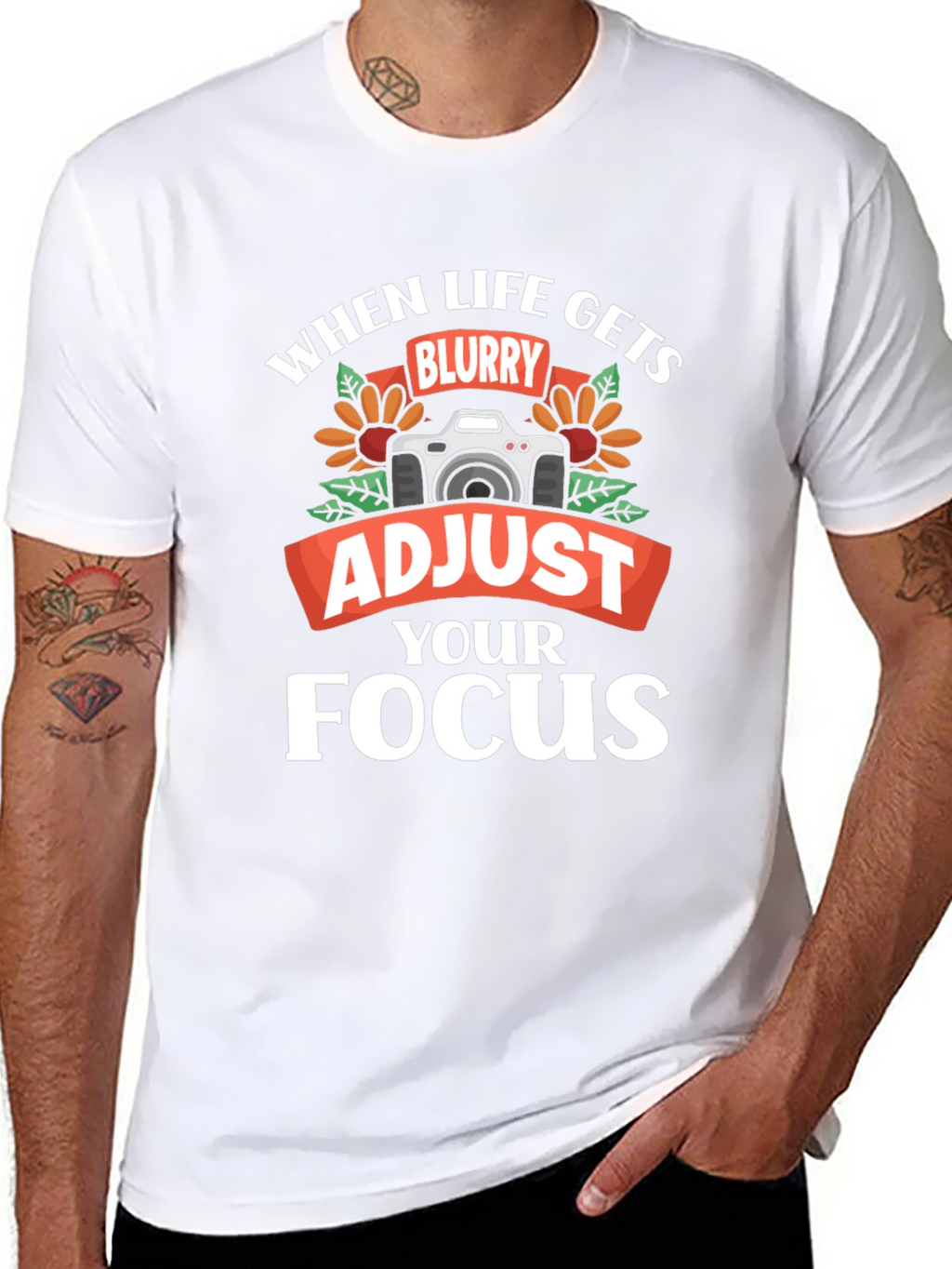 Adjust Your Focus Graphic T-Shirt