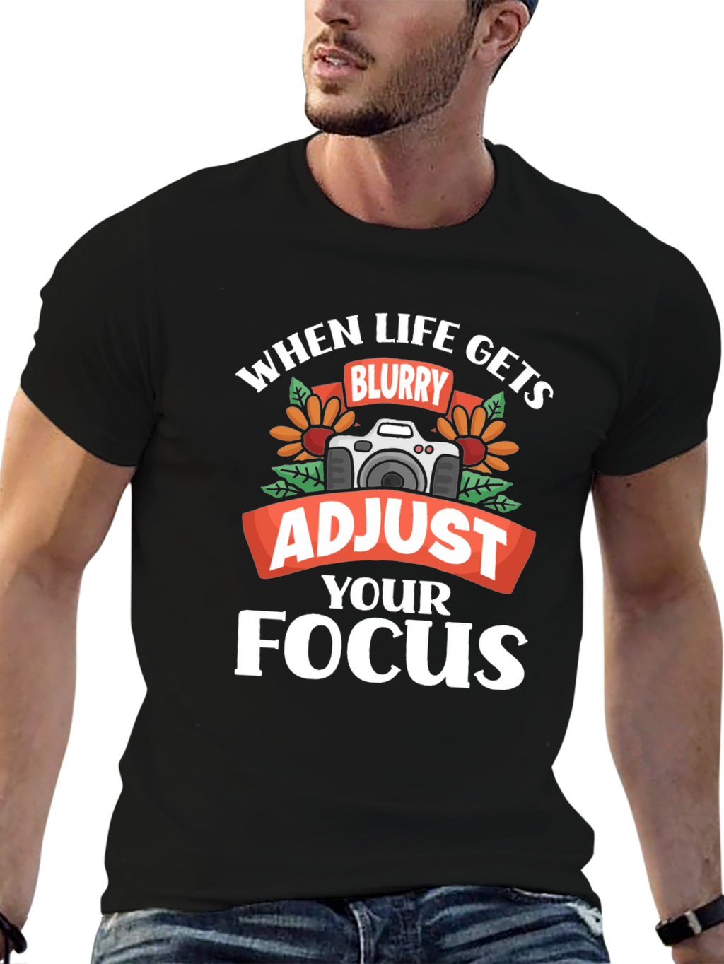 Adjust Your Focus Graphic T-Shirt