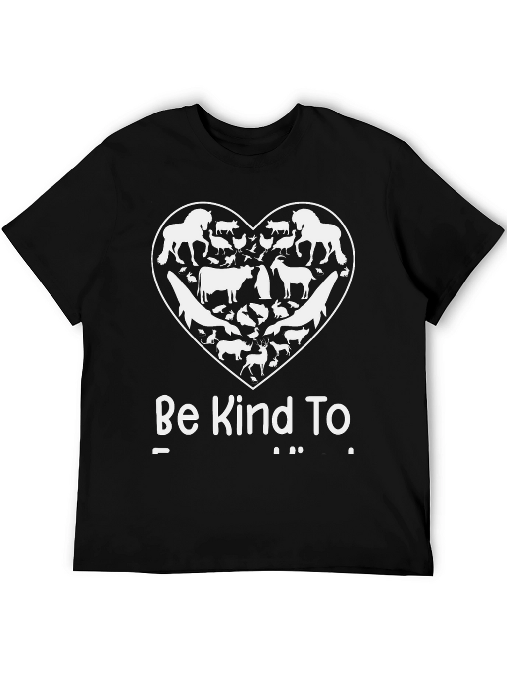 Be Kind To All Animals Graphic T-Shirt