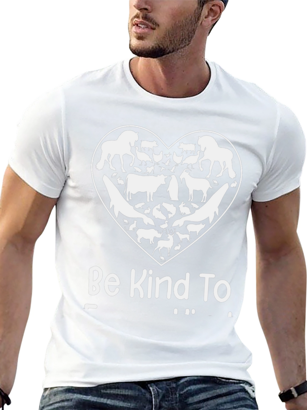 Be Kind To All Animals Graphic T-Shirt