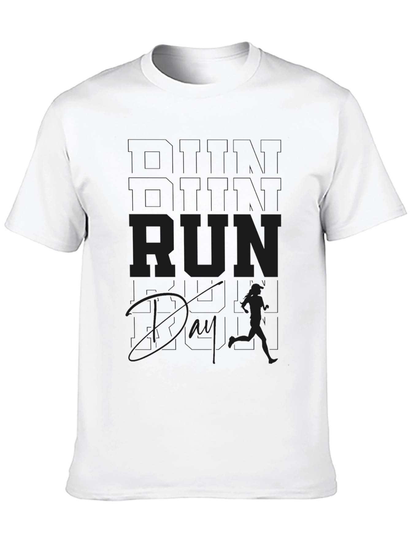 Run Day T-Shirt - Athlete Graphic Tee