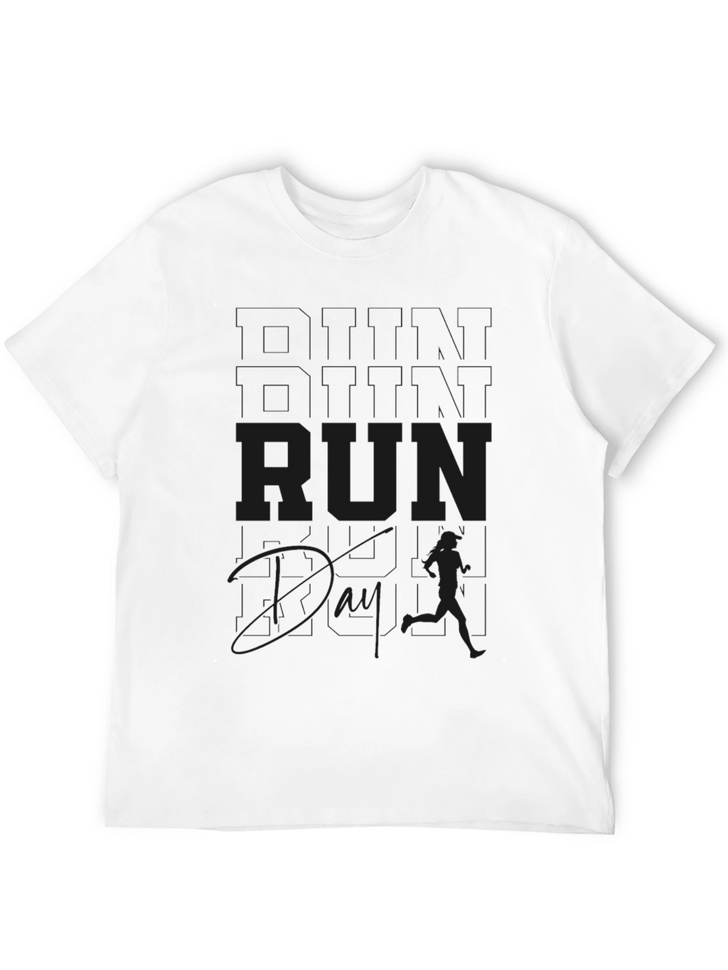 Run Day T-Shirt - Athlete Graphic Tee