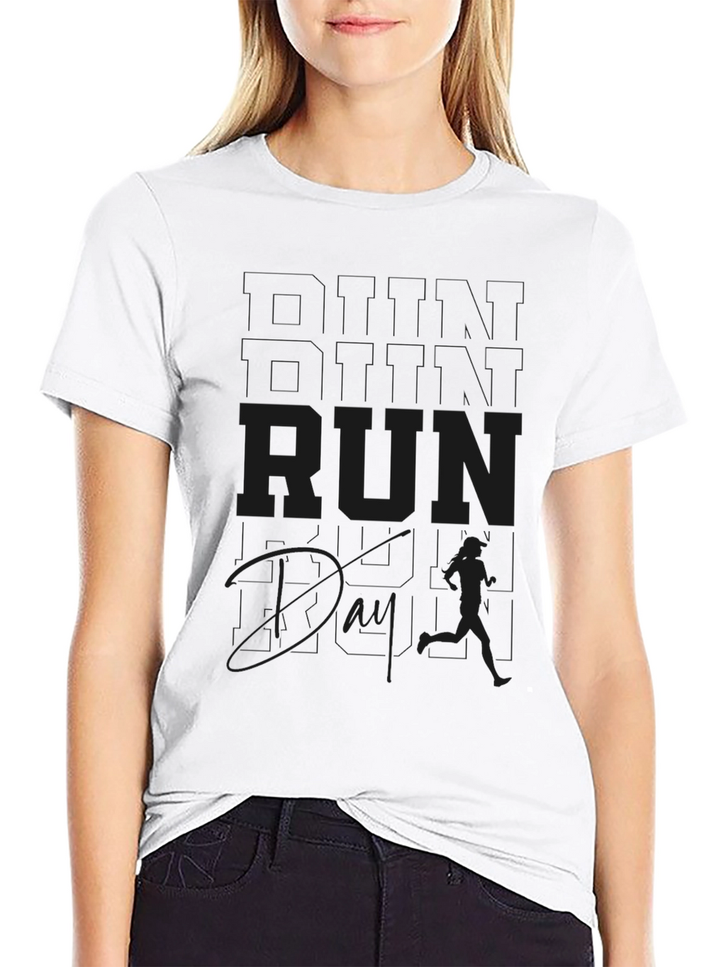 Run Day T-Shirt - Athlete Graphic Tee