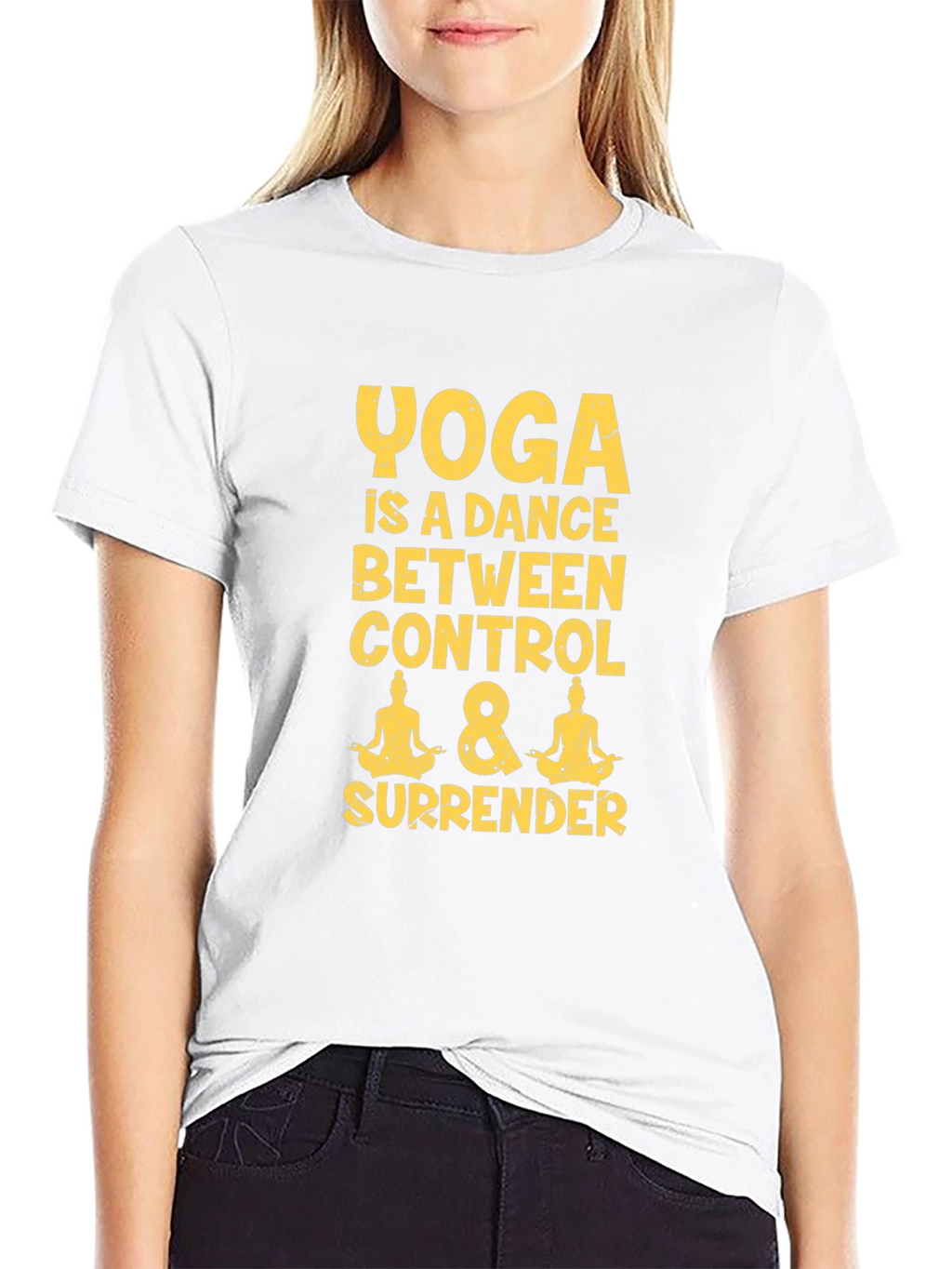 Yoga Dance Control Surrender Graphic Tee