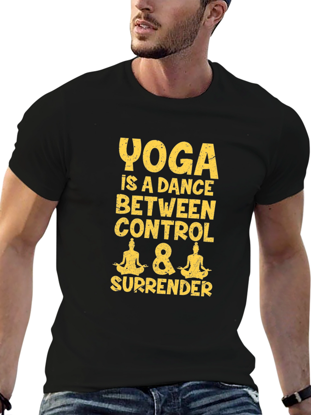 Yoga Dance Control Surrender Graphic Tee