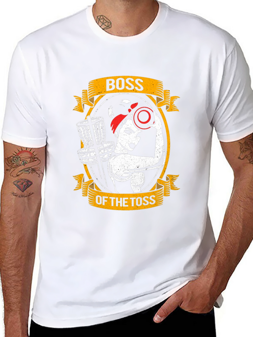 Boss of the Toss Disc Golf T-Shirt