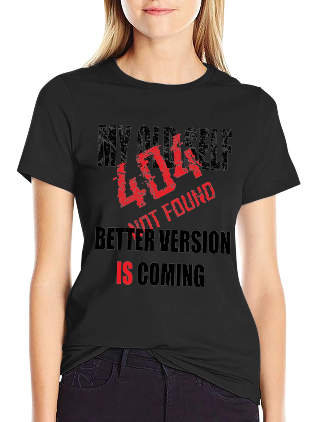 404 Not Found Better Version Coming T-Shirt
