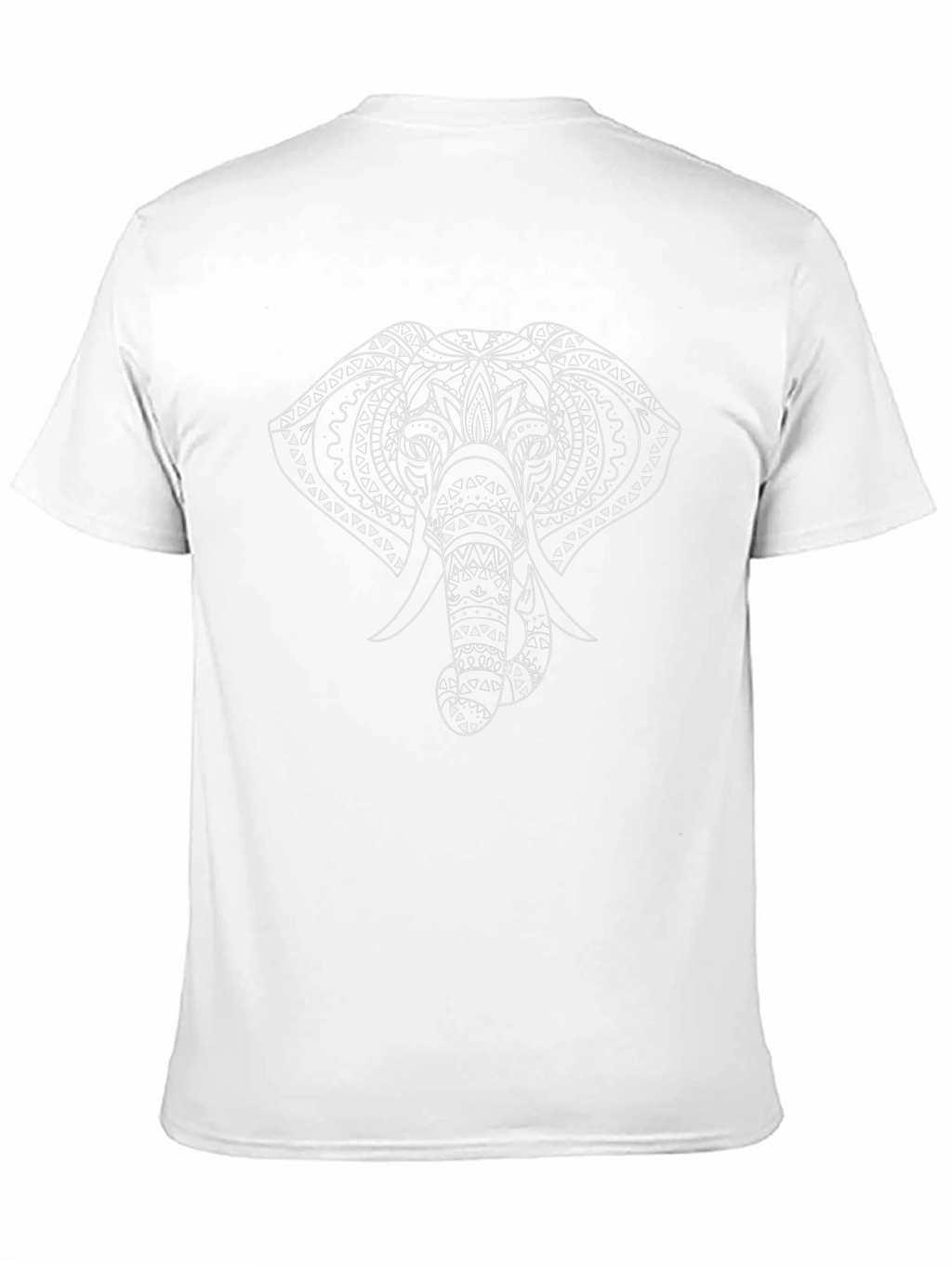Elephant Graphic Black T-Shirt - Unique Design