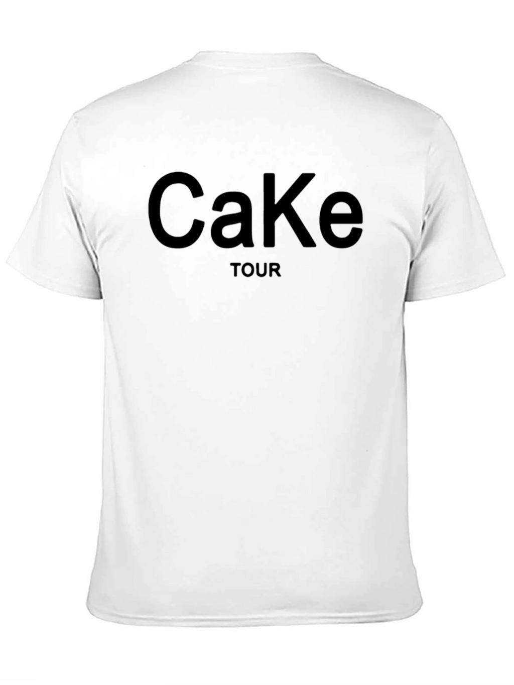 Cake Tour Black T-Shirt - Band Music Tee