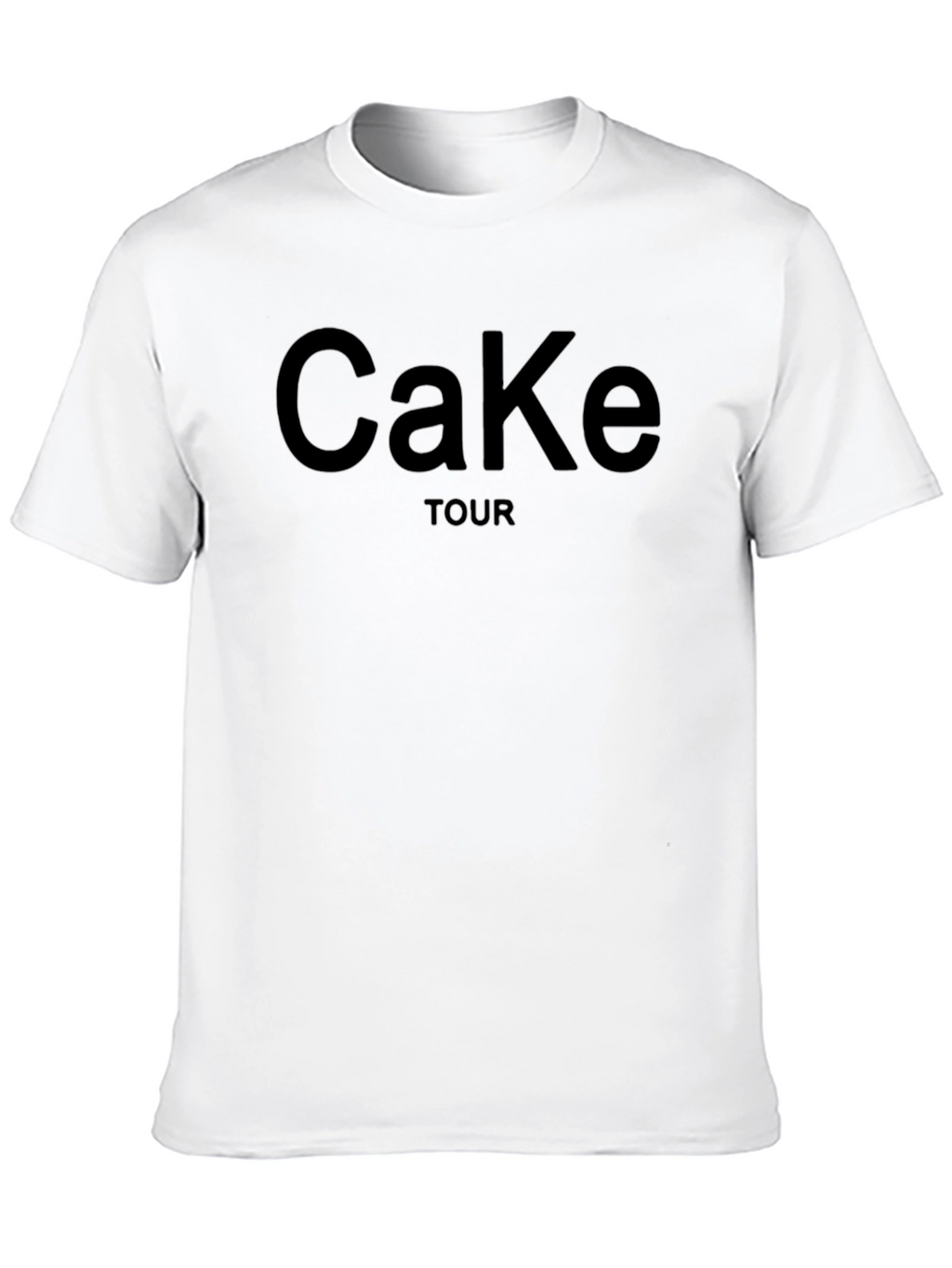 Cake Tour Black T-Shirt - Band Music Tee