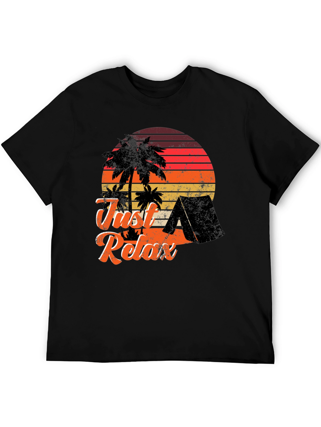 Just Relax Camping Graphic T-Shirt
