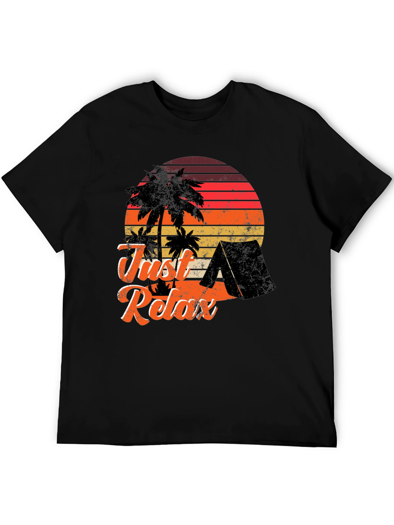 Just Relax Camping Graphic T-Shirt