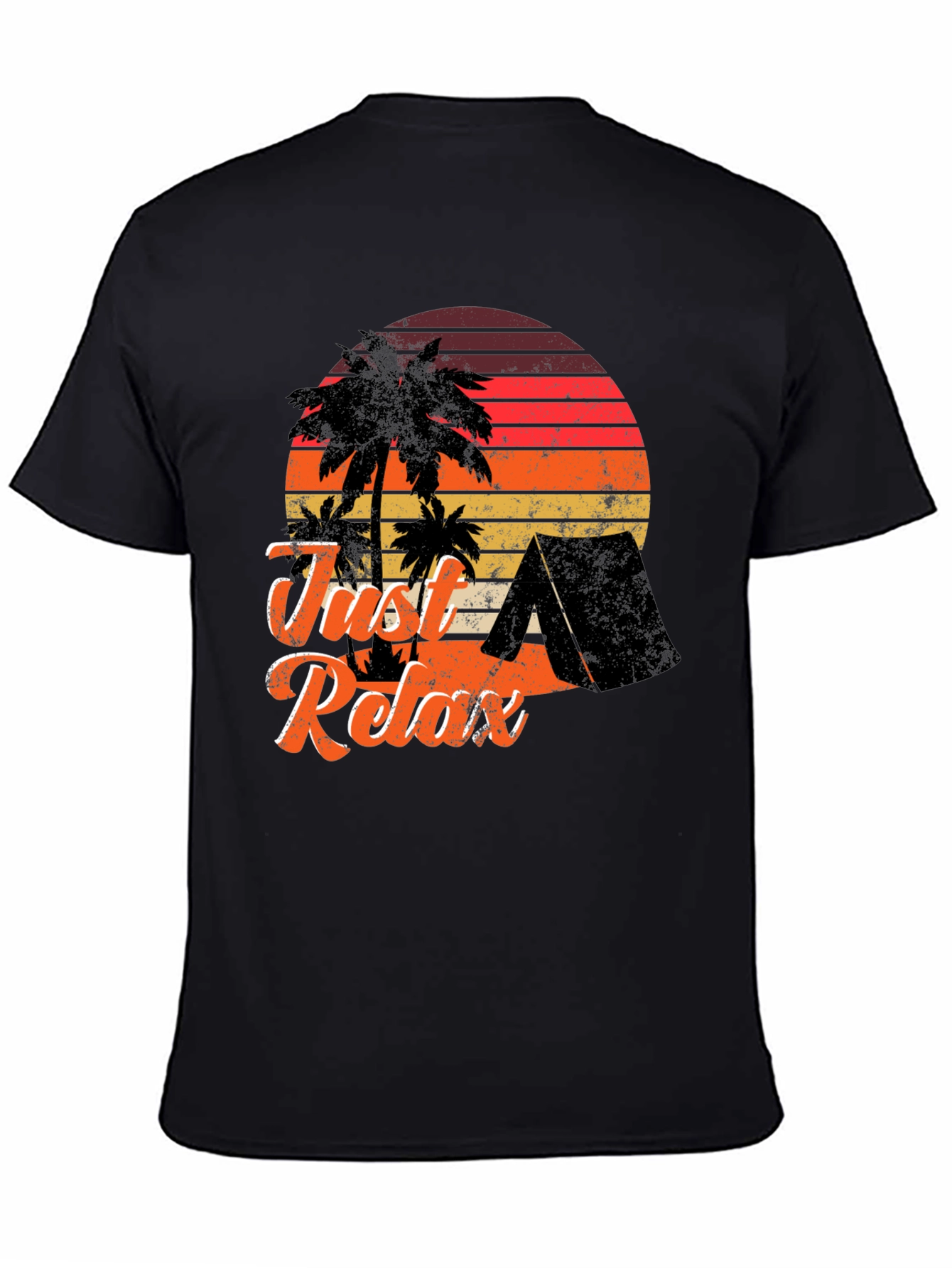 Just Relax Camping Graphic T-Shirt