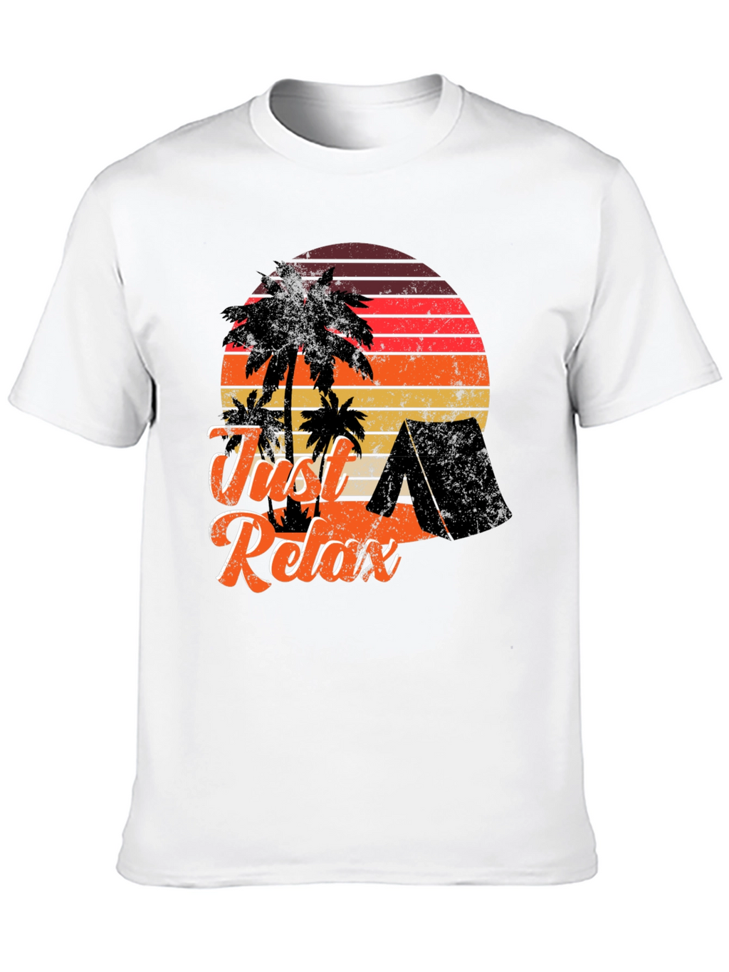 Just Relax Camping Graphic T-Shirt