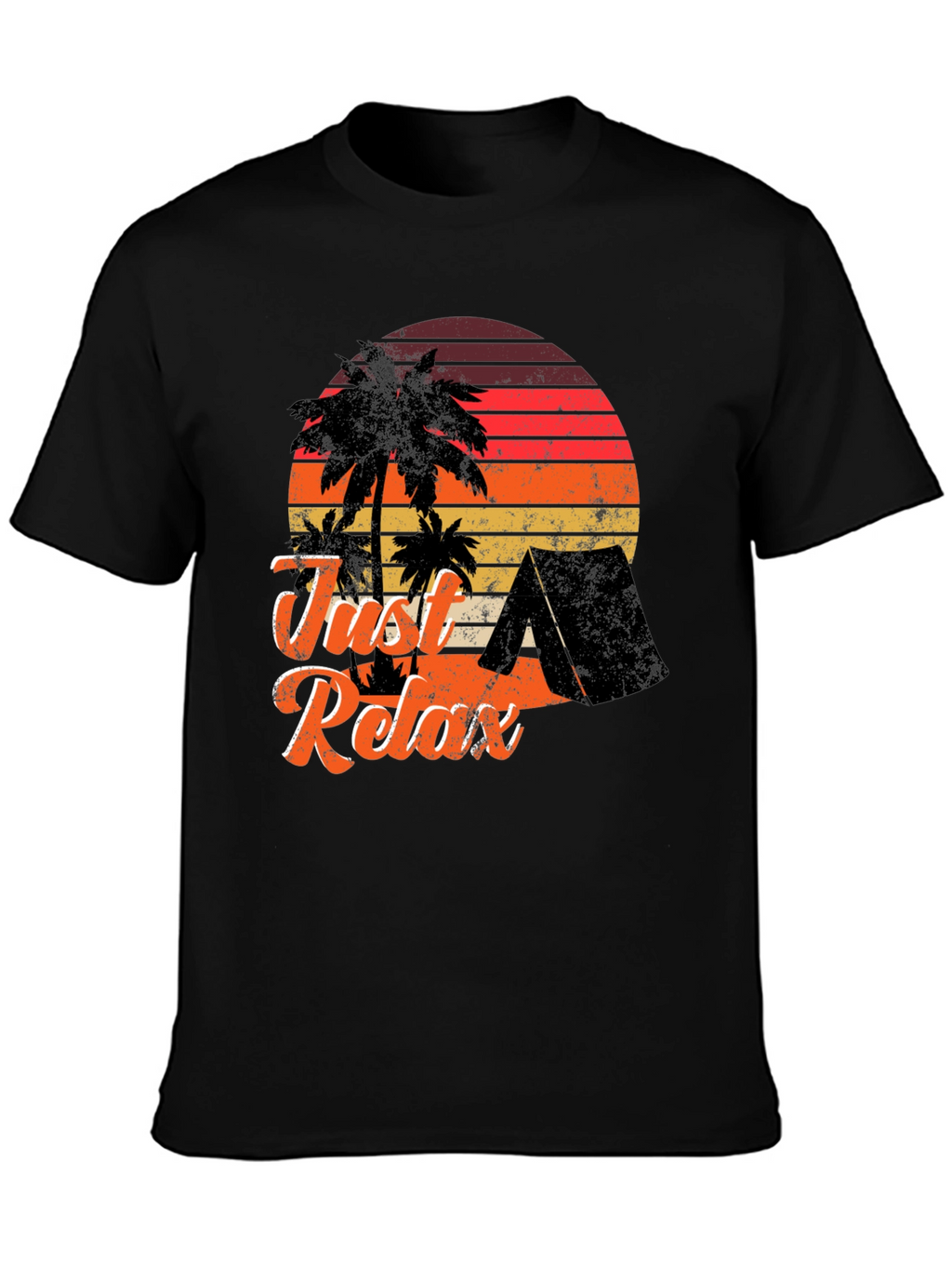Just Relax Camping Graphic T-Shirt