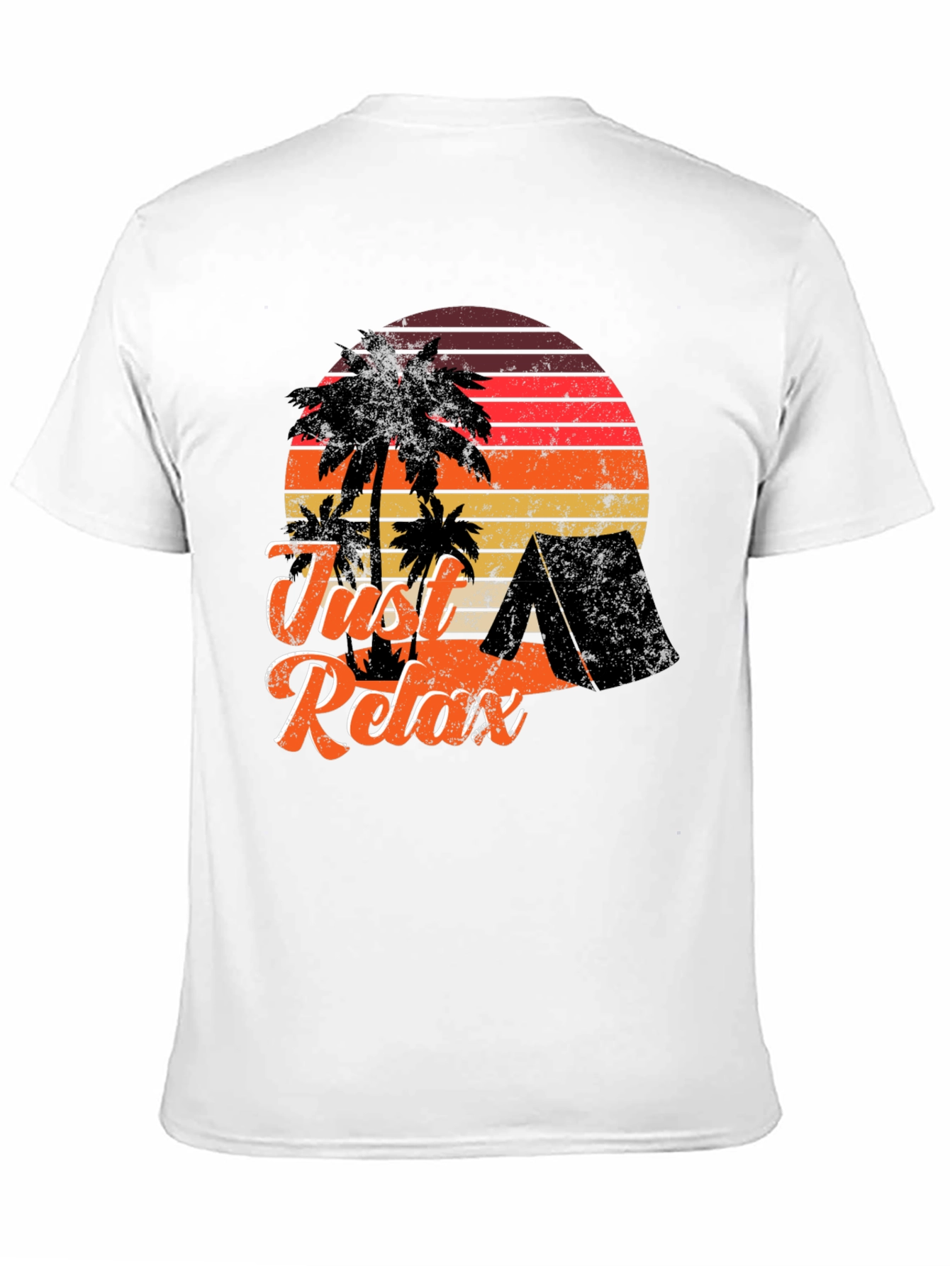 Just Relax Camping Graphic T-Shirt
