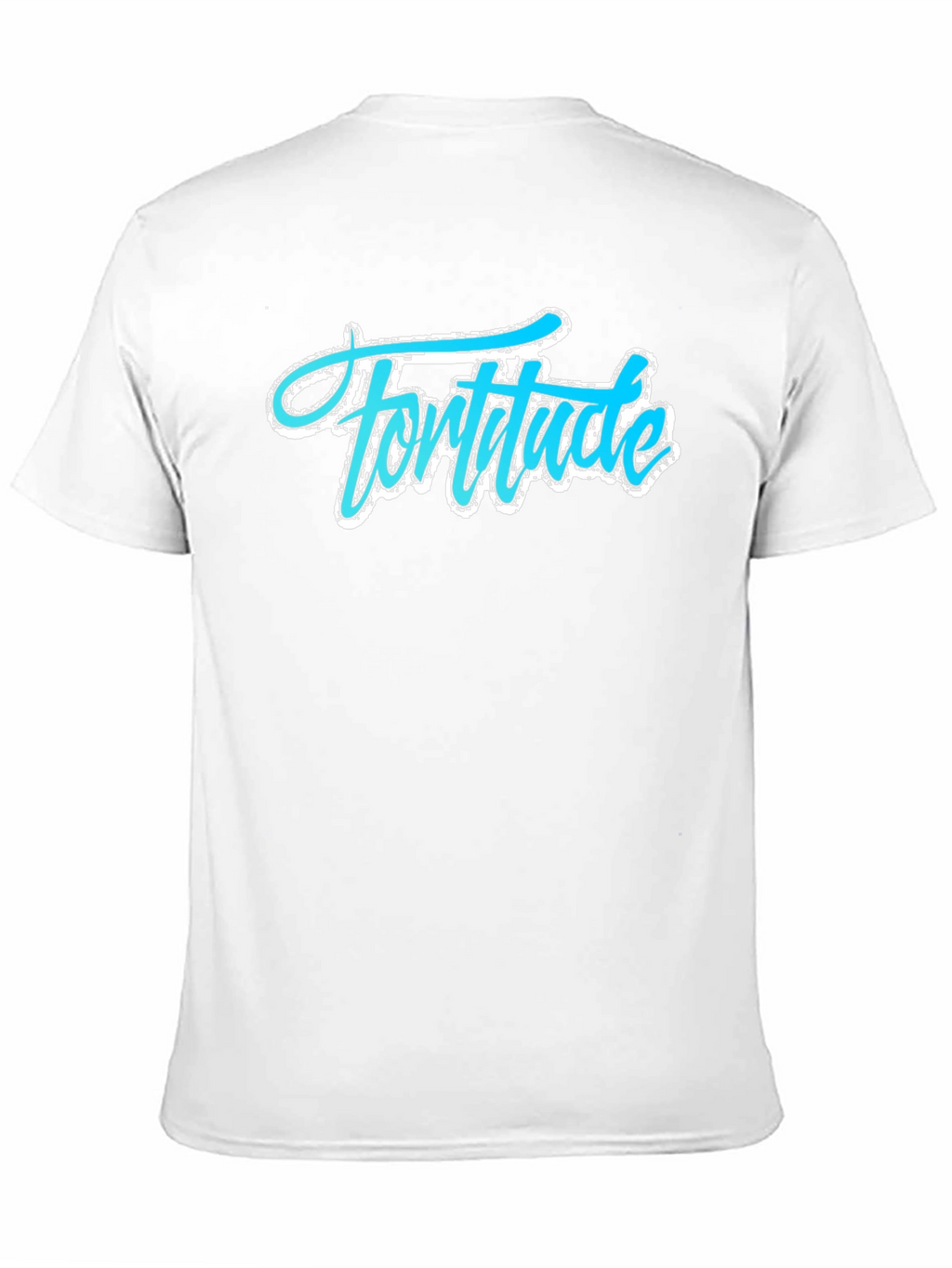 Fortitude Graphic Tee - Mens Black Cotton T-Shirt