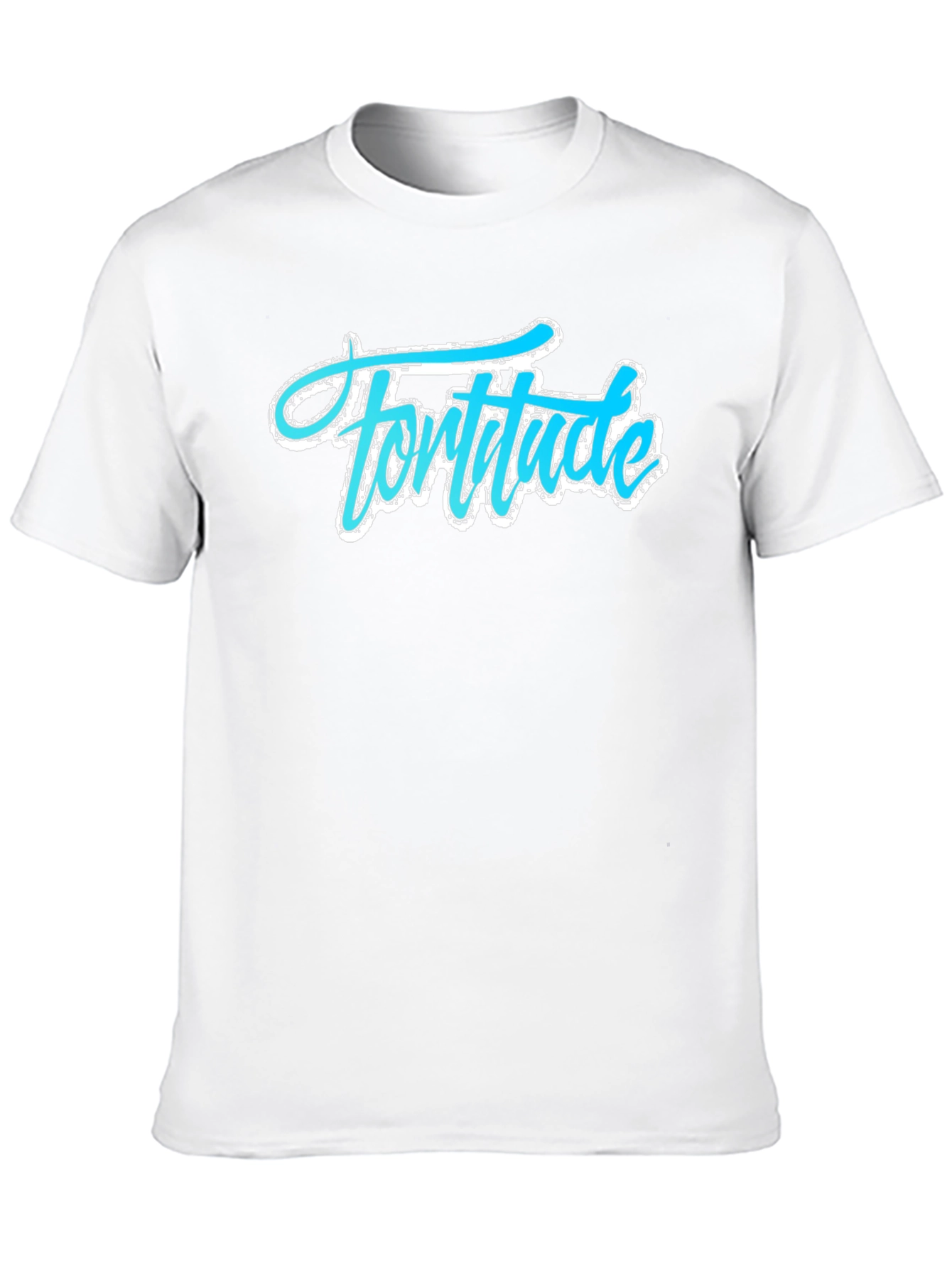 Fortitude Graphic Tee - Mens Black Cotton T-Shirt