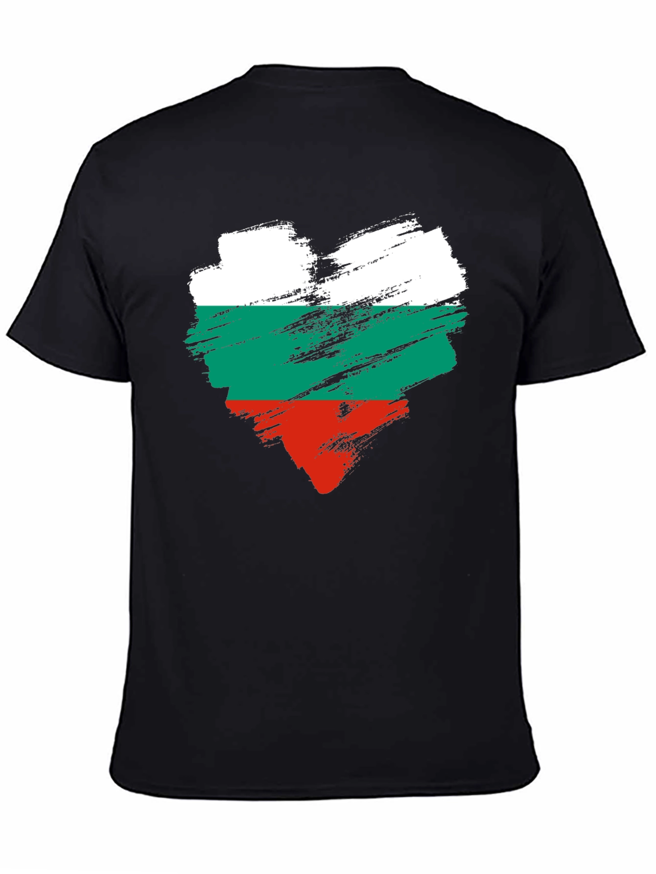 Bulgaria Flag Heart T-Shirt