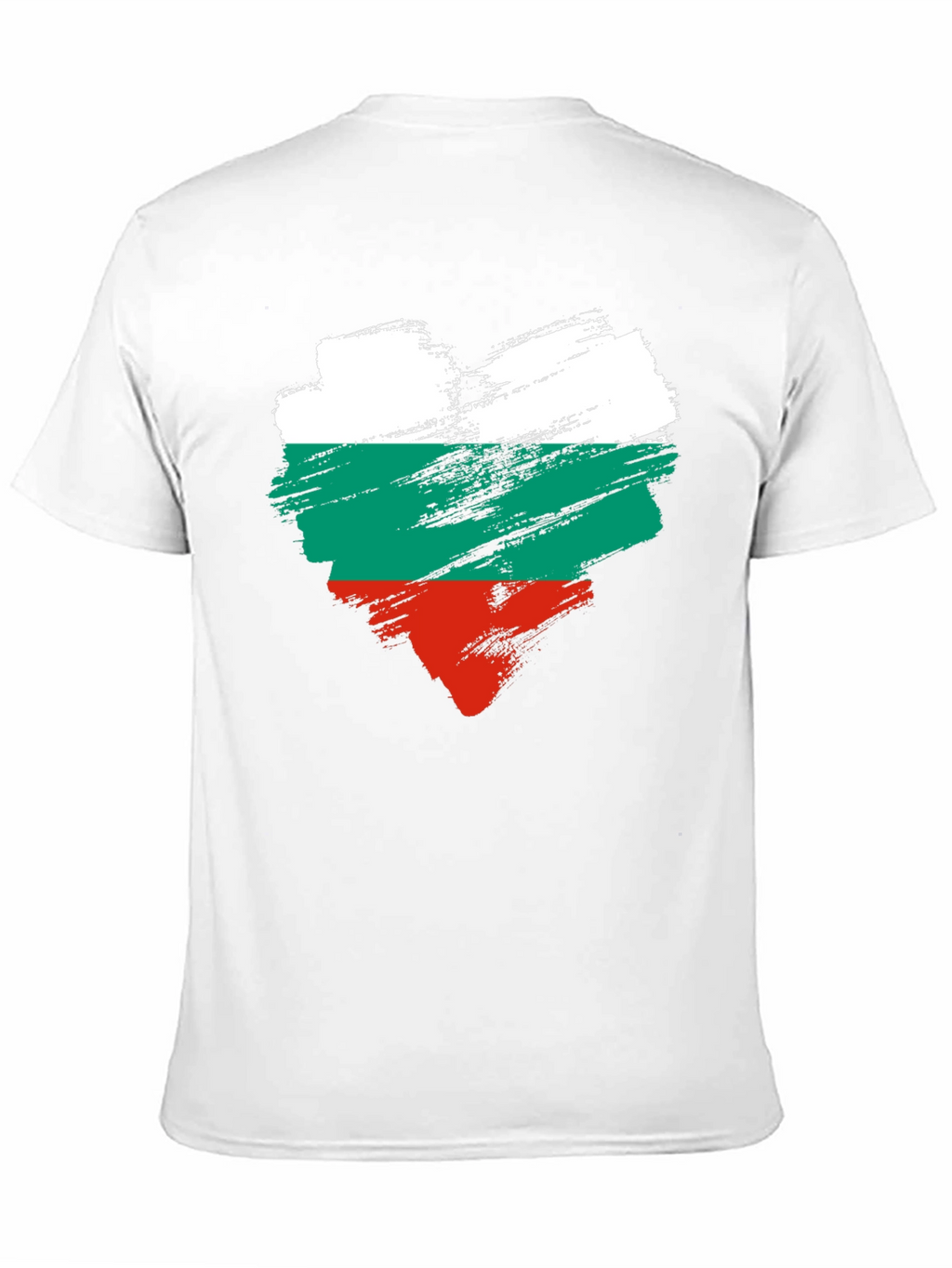 Bulgaria Flag Heart T-Shirt