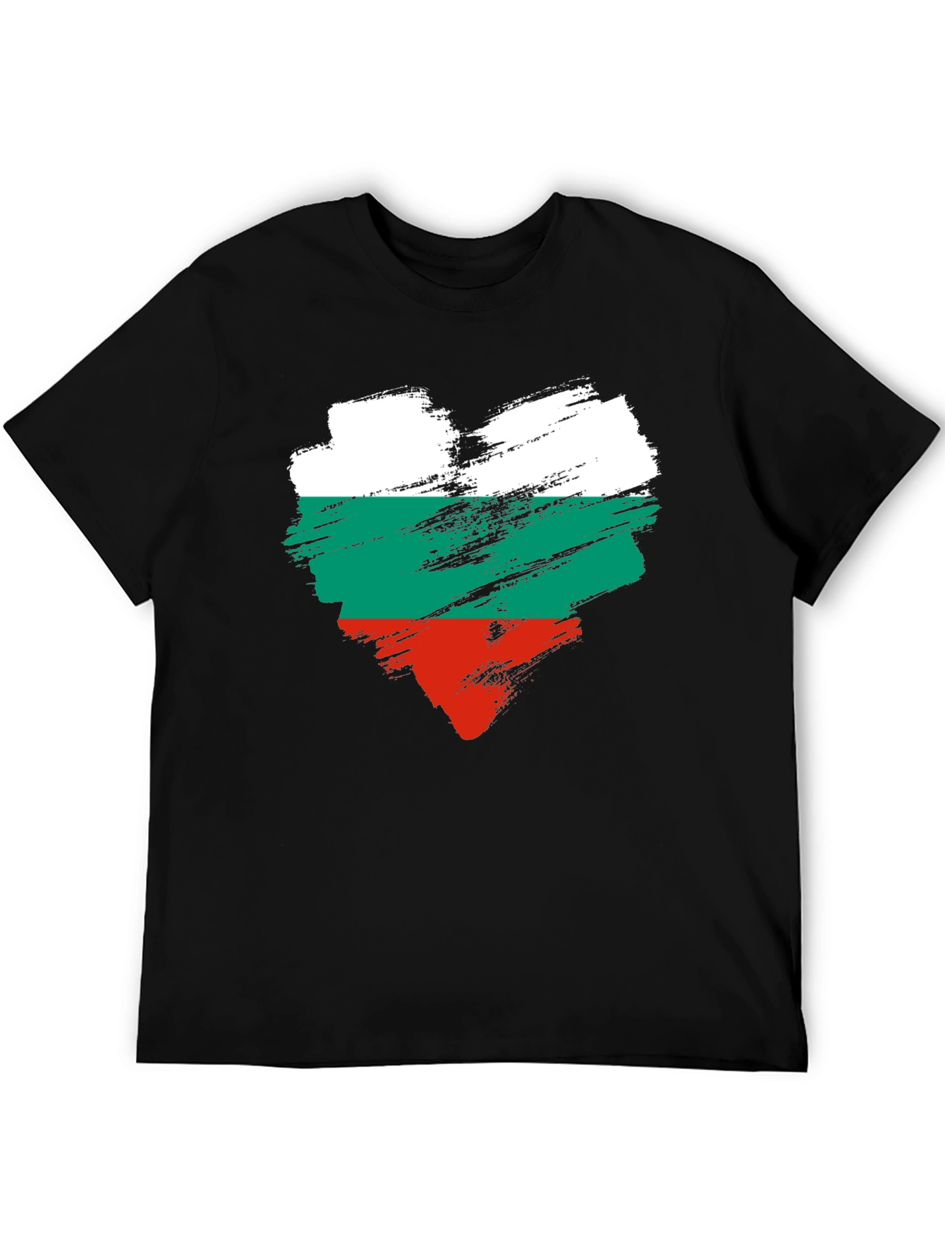 Bulgaria Flag Heart T-Shirt