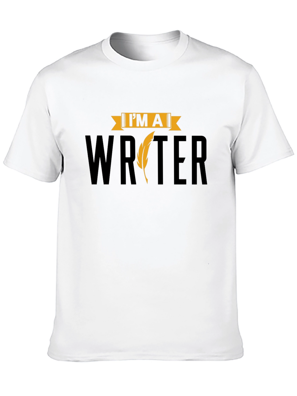 Im a Writer T-Shirt - Black Cotton Tee