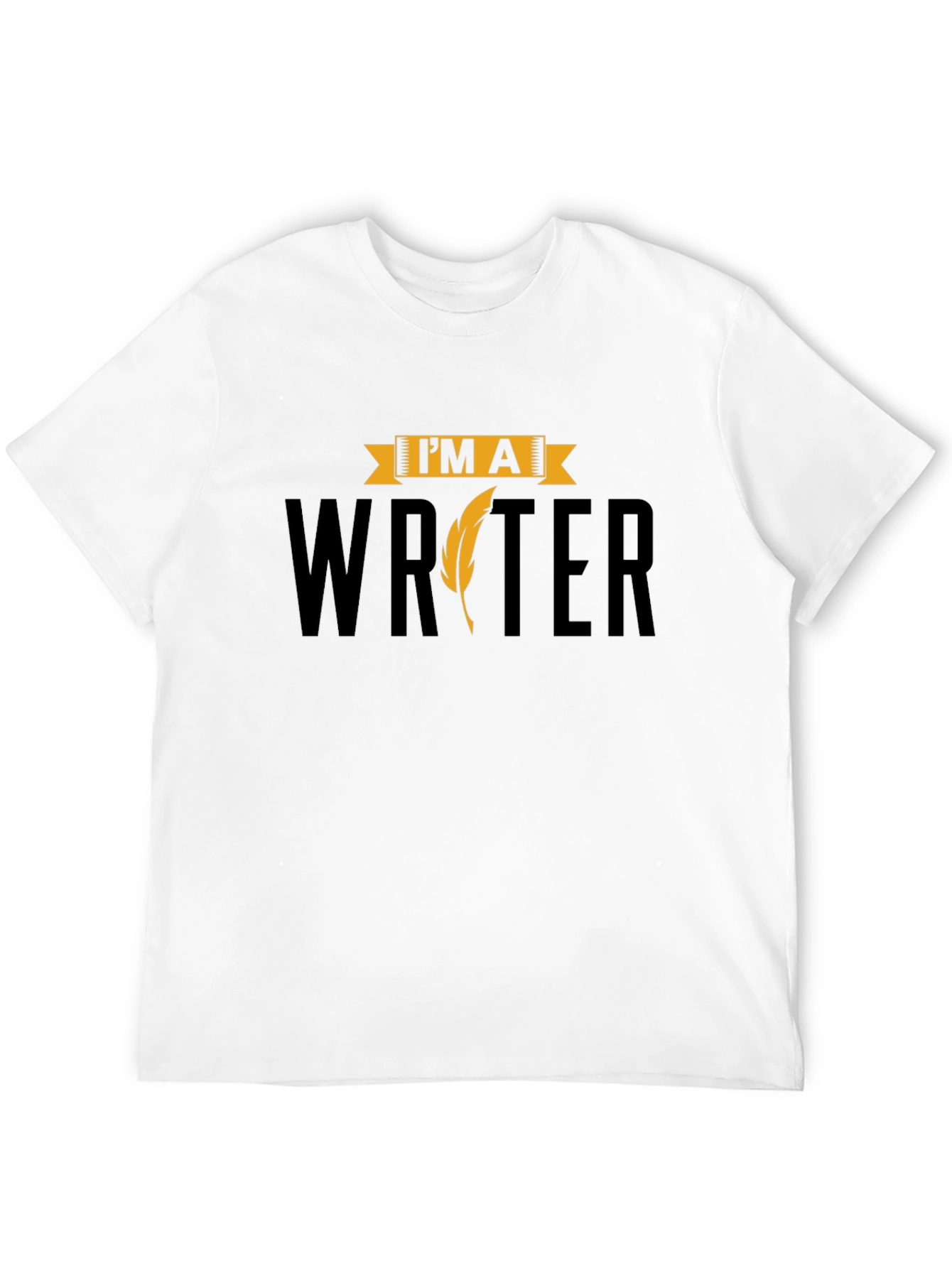 Im a Writer T-Shirt - Black Cotton Tee