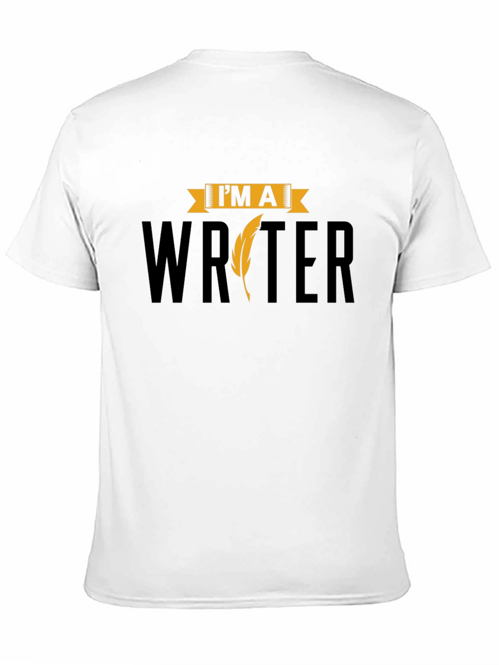Im a Writer T-Shirt - Black Cotton Tee