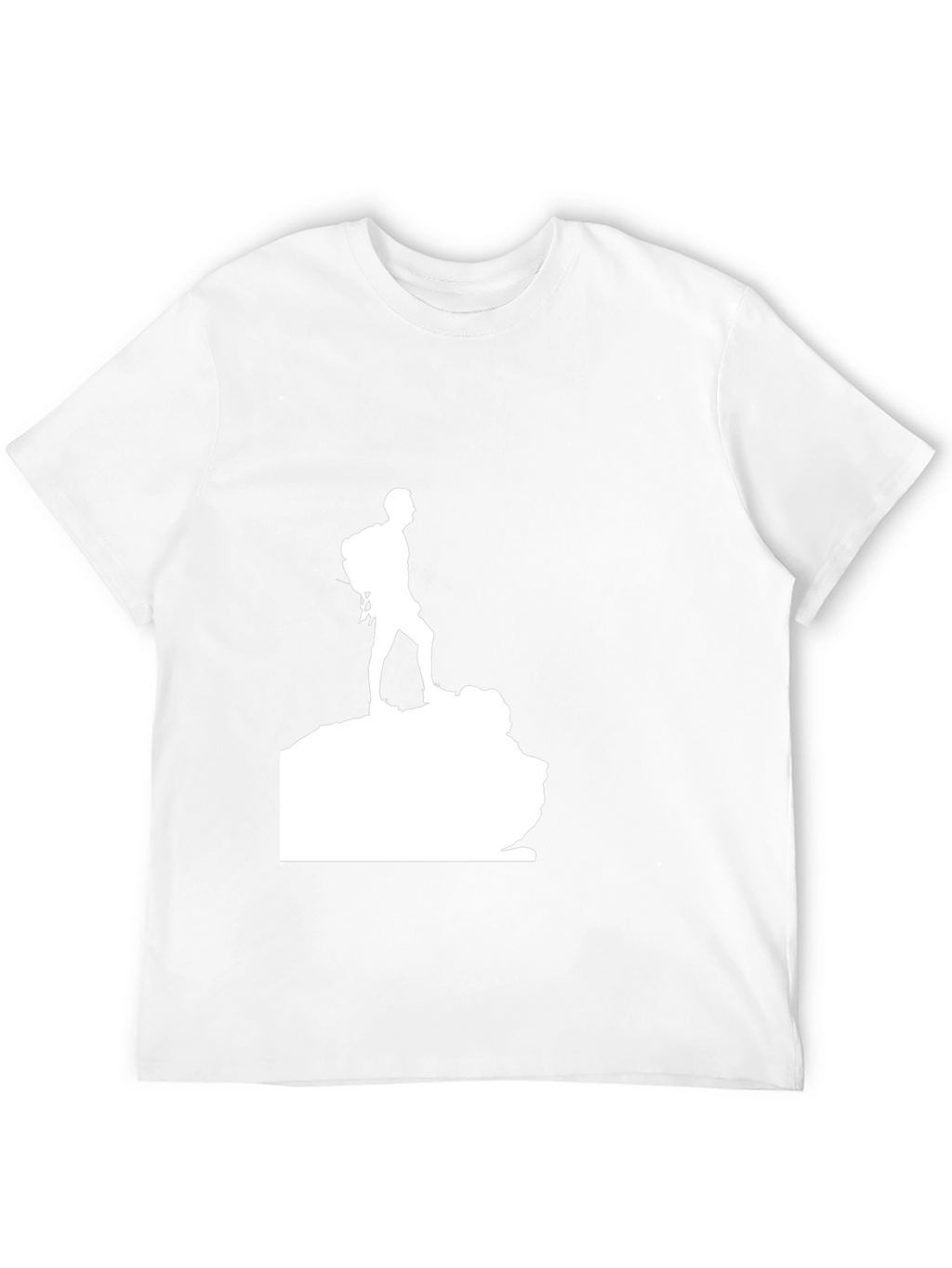 Hiking Silhouette Graphic Tee - Black