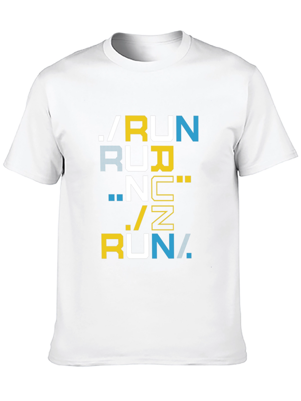 Stylish Black Running Themed Graphic T-Shirt