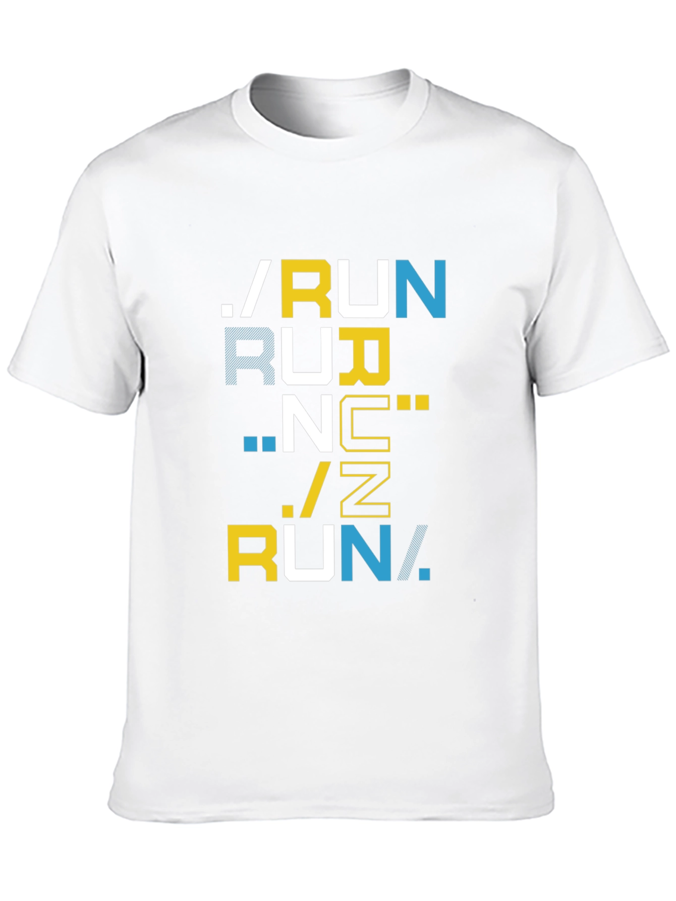Stylish Black Running Themed Graphic T-Shirt