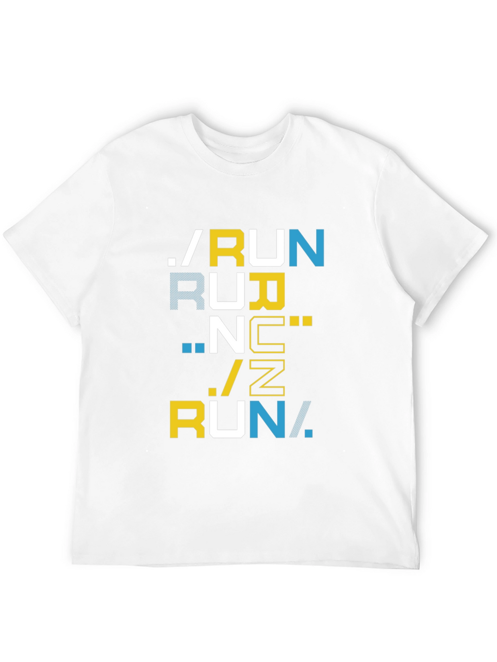 Stylish Black Running Themed Graphic T-Shirt