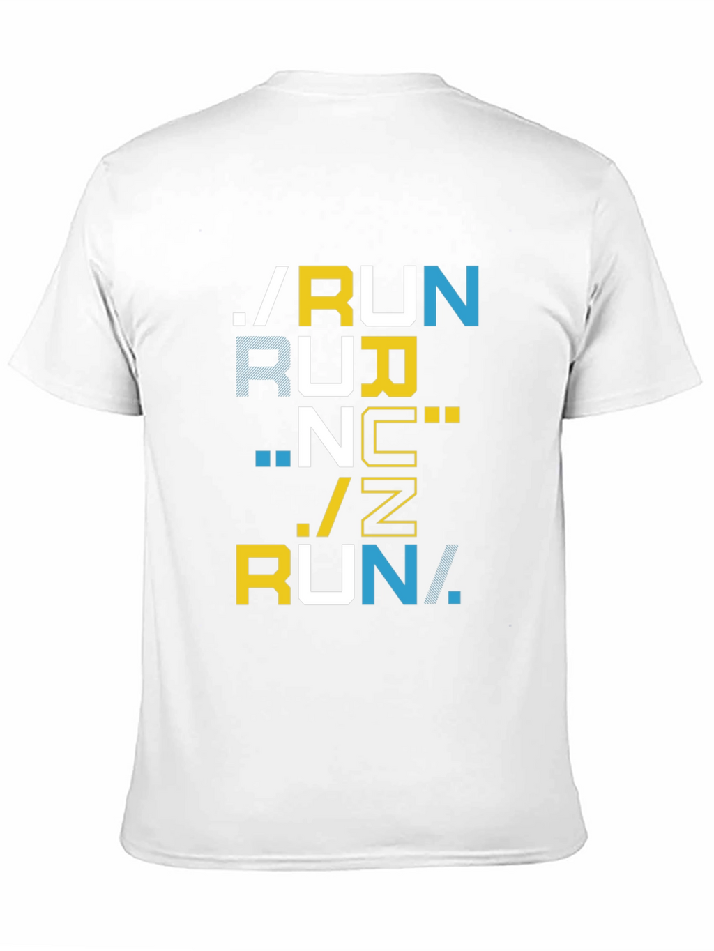 Stylish Black Running Themed Graphic T-Shirt