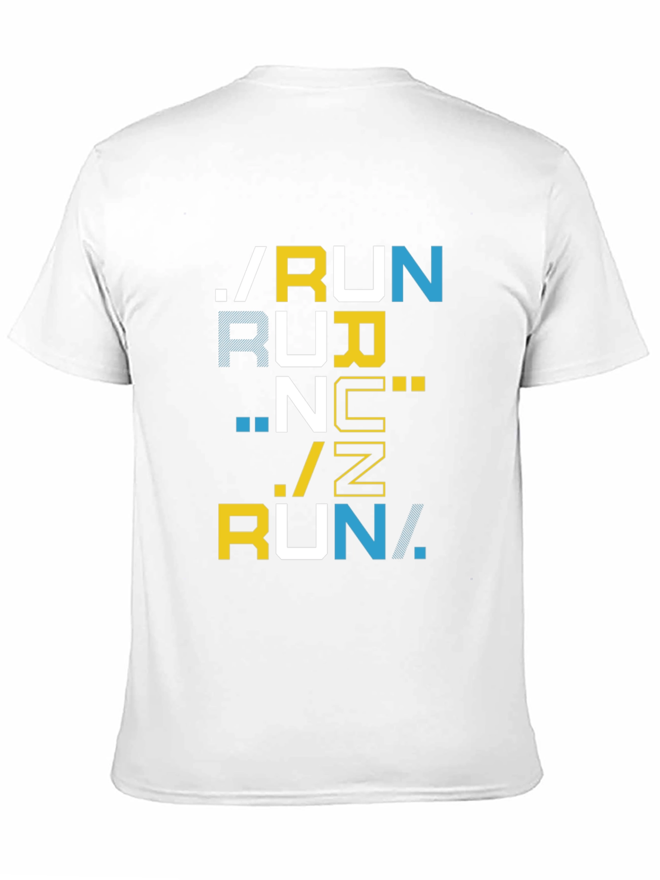 Stylish Black Running Themed Graphic T-Shirt