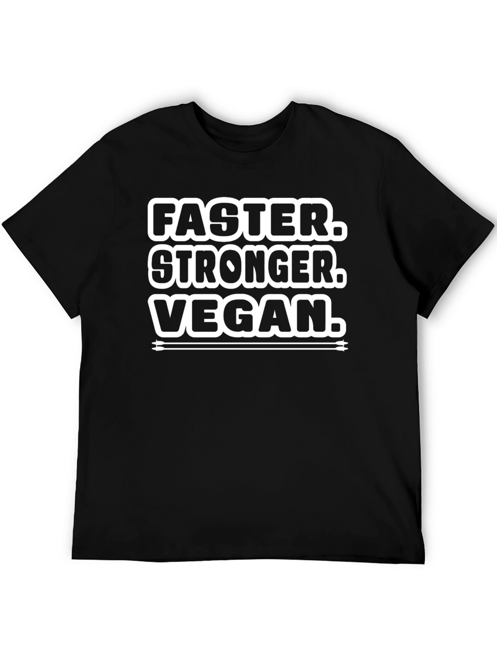 Vegan Lifestyle T-Shirt - Faster Stronger Vegan!