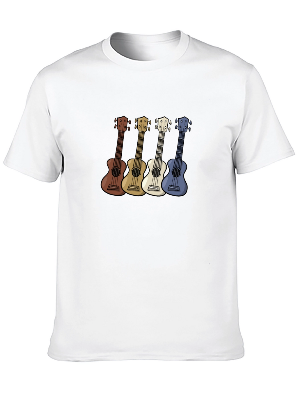 Ukulele T-Shirt - Retro Band Tee
