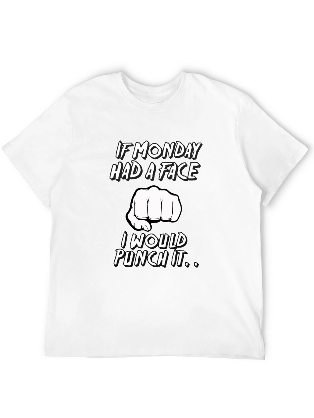 Monday Punch Black T-Shirt