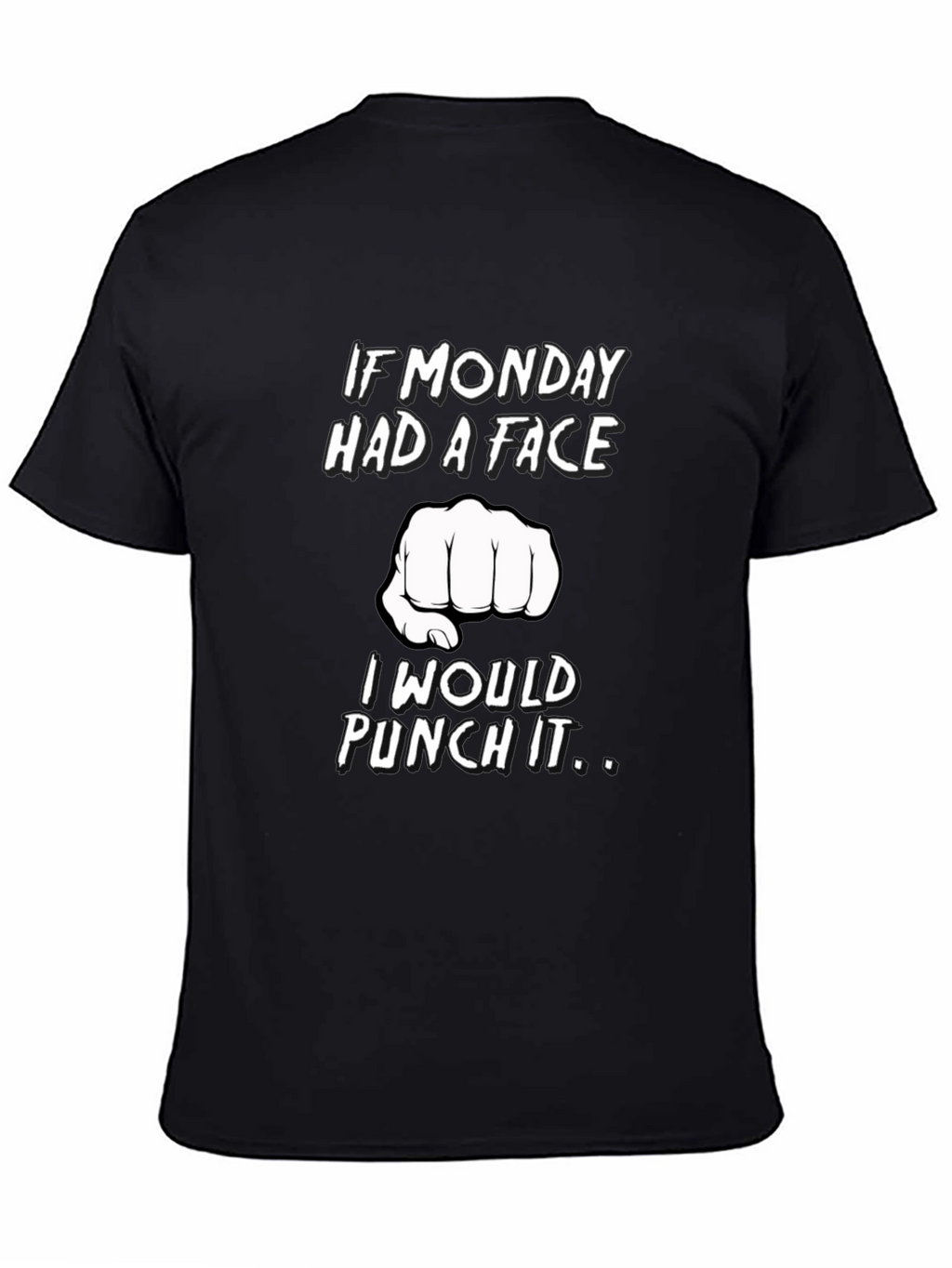 Monday Punch Black T-Shirt