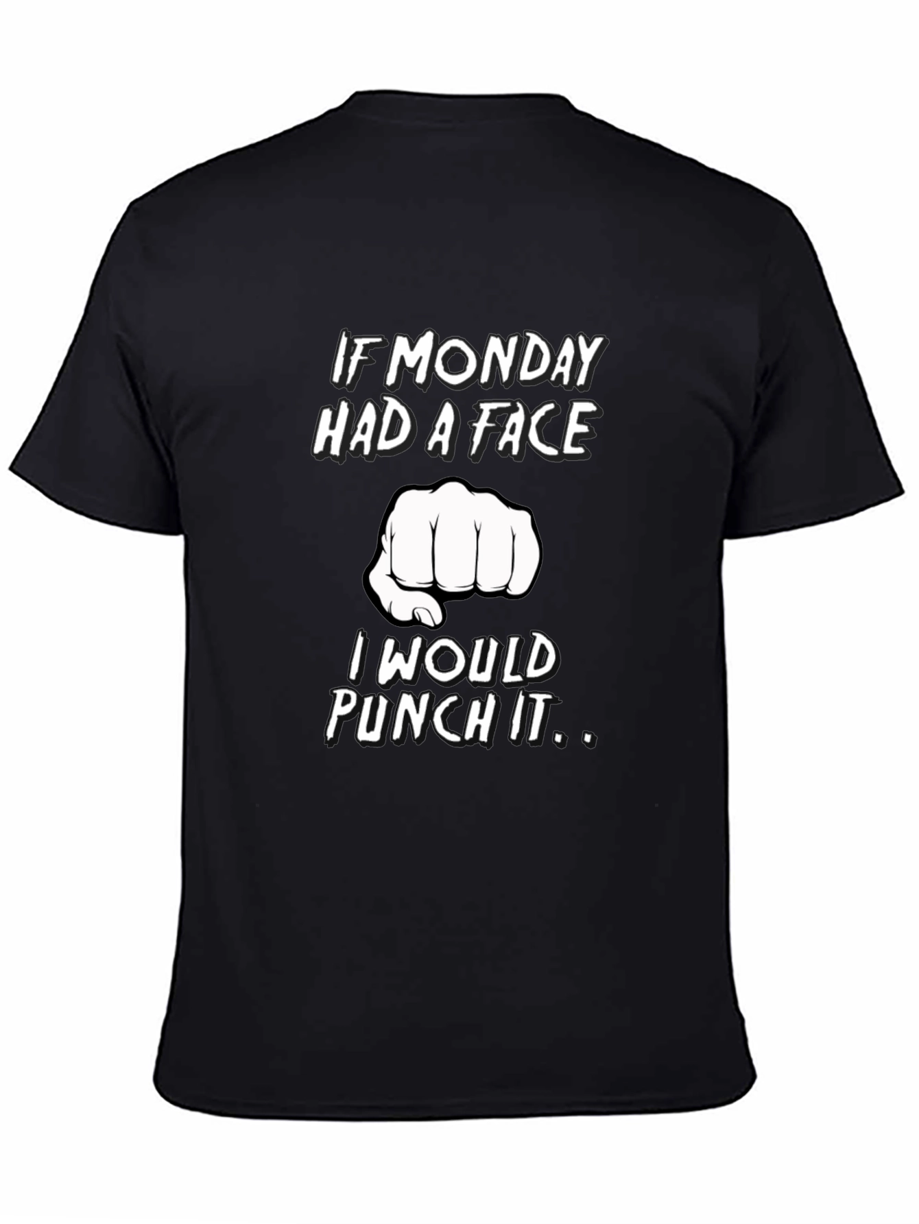 Monday Punch Black T-Shirt