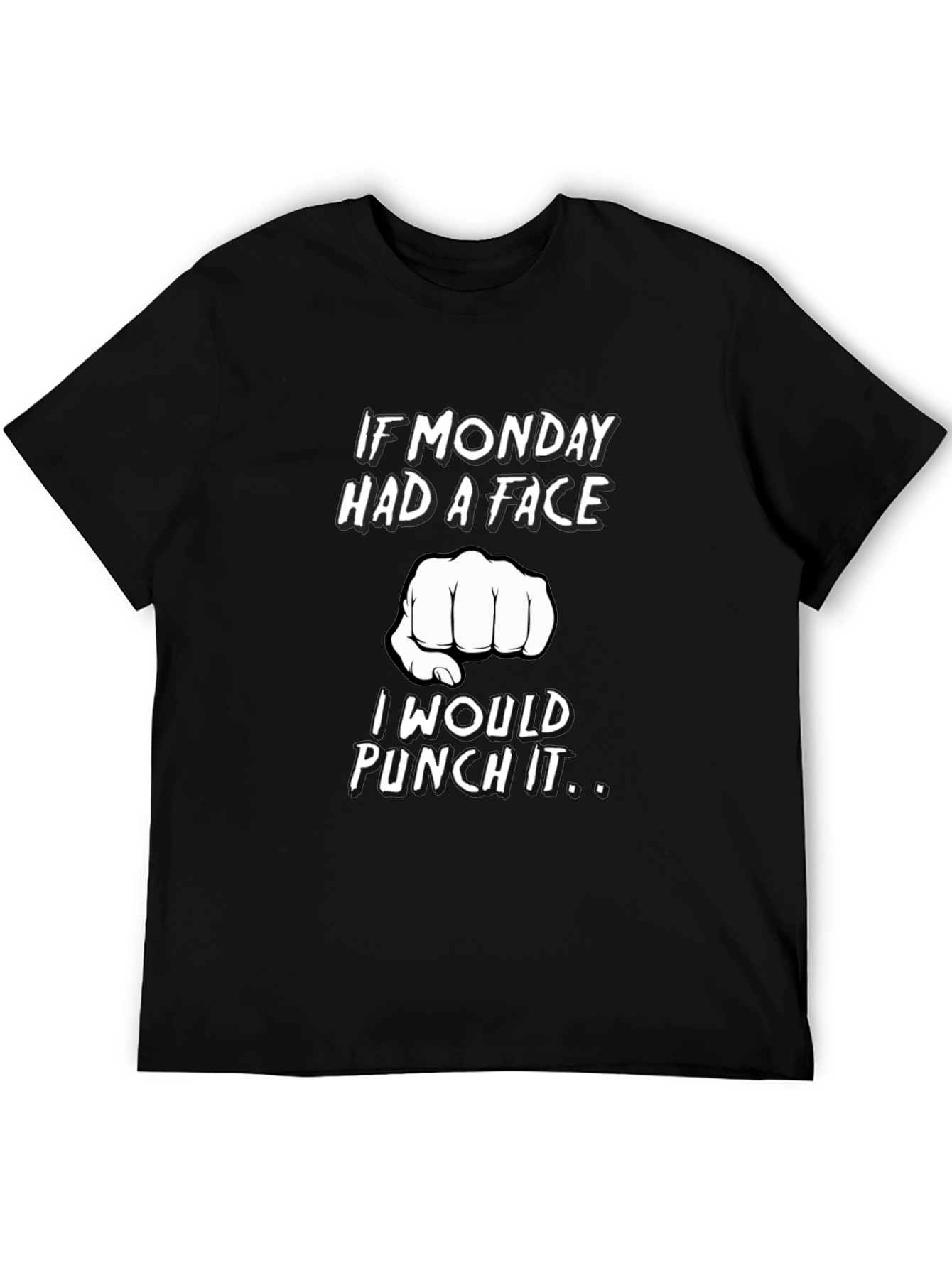 Monday Punch Black T-Shirt