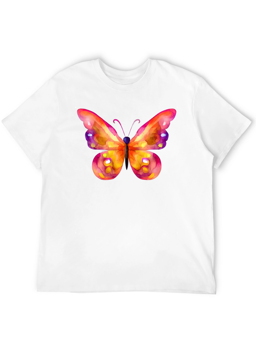 Butterfly Graphic Tee - Black