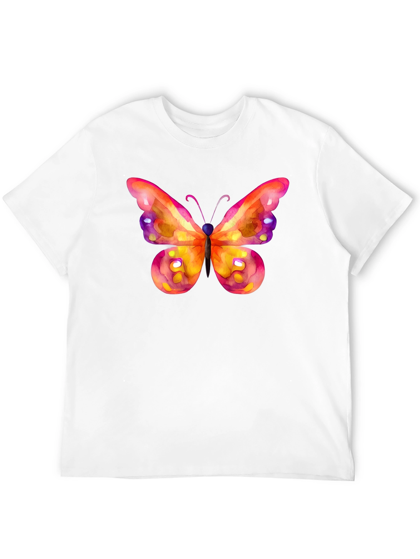 Butterfly Graphic Tee - Black